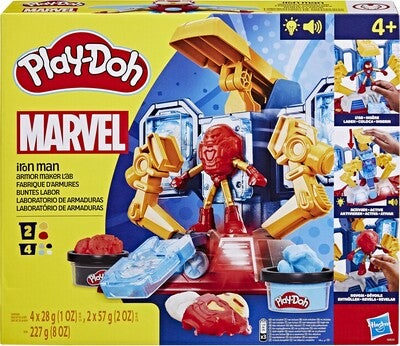 Play-Doh Iron Man Armor Maker Lab Lekesett
