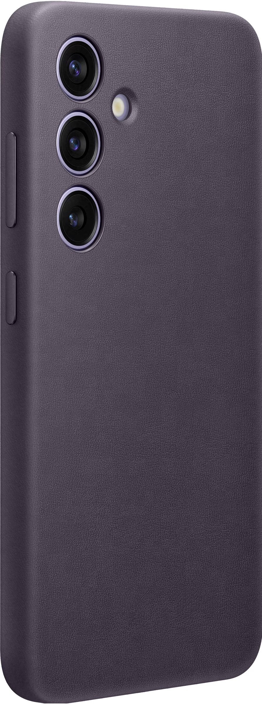 Galaxy S24 Schutzhülle aus Veganem Leder (GP-FPS921HCAVW) - Dark Violet (Lila)
