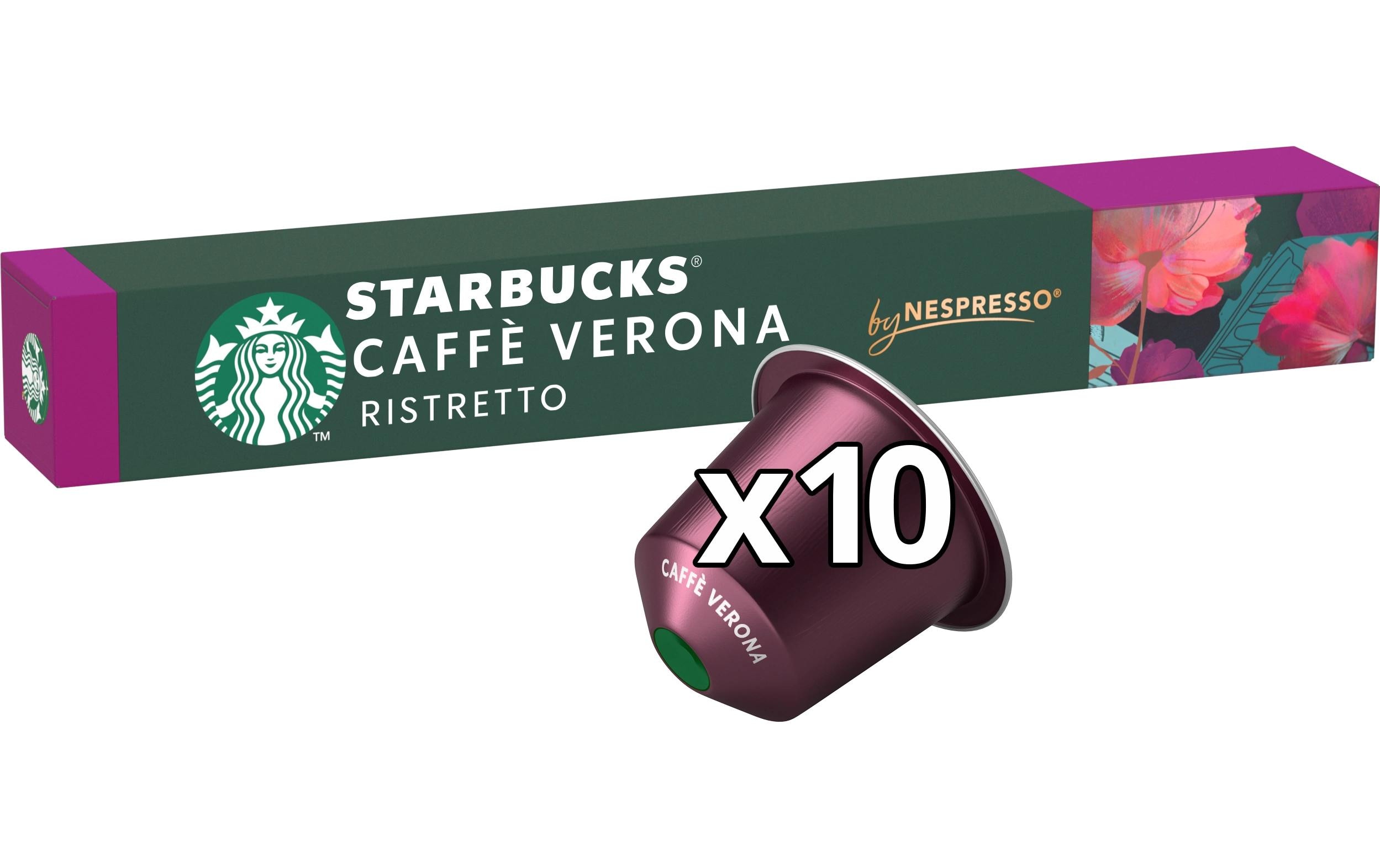 Kaffeekapseln Caffè Verona Dark Roast 12 x 10 StückKaffeekapseln für Nespresso Maschinen