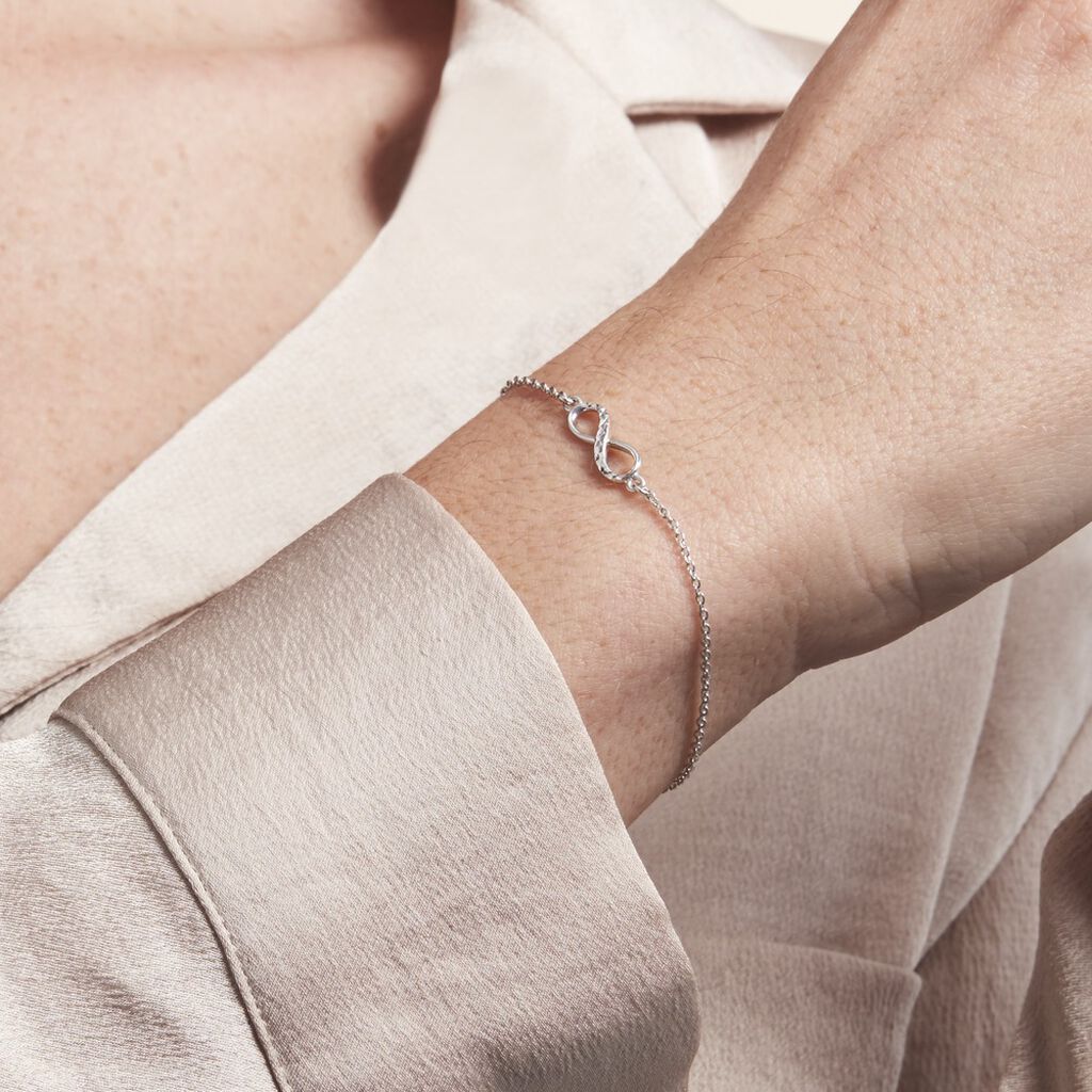 Bracelet Argent Blanc Teoxane