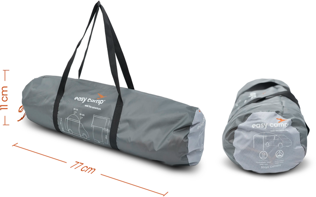 Easy Camp Stryn Sonnensegel 250 x 250 cm