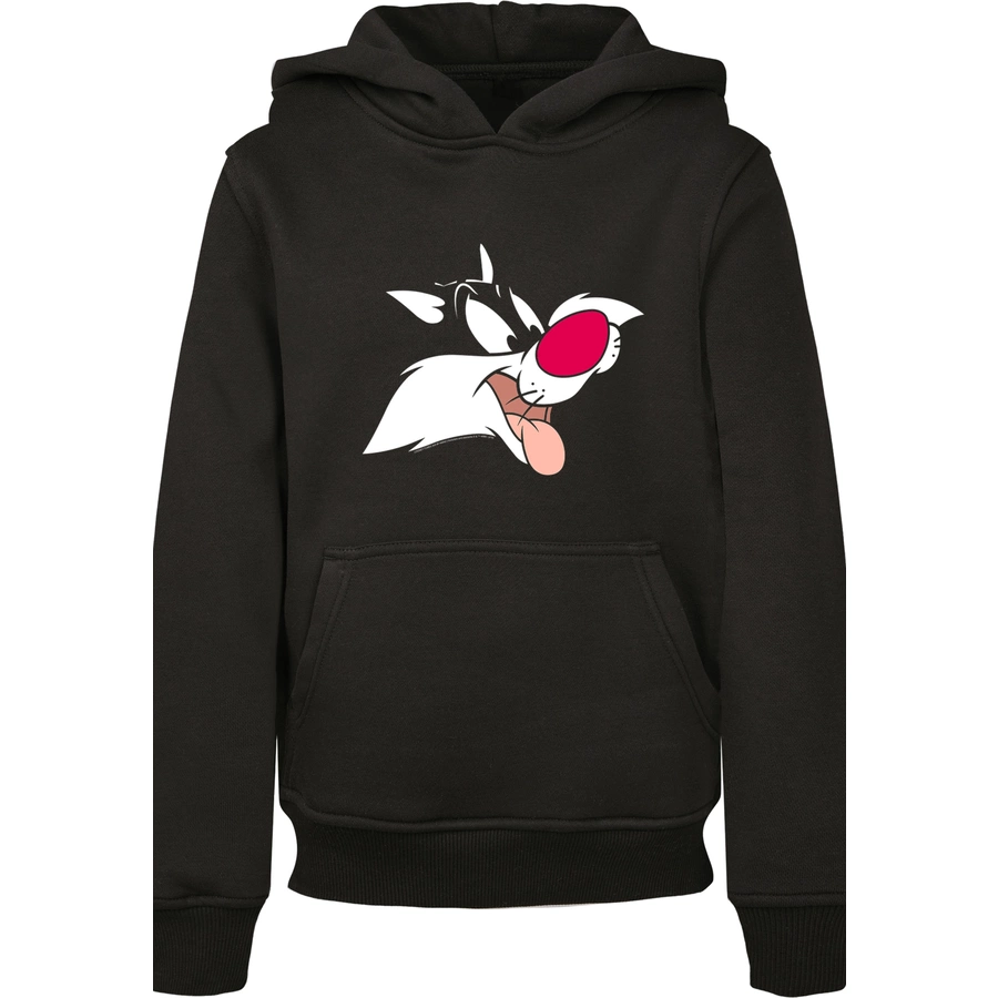 F4NT4STIC Hoodie Hoodie 'Looney Tunes Sylvester' schwarz