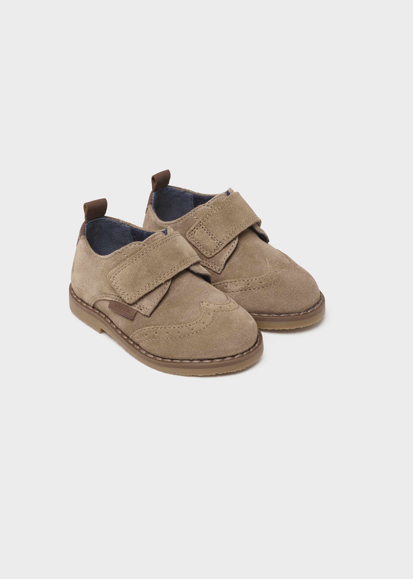 Sapato Oxford de couro para bebê