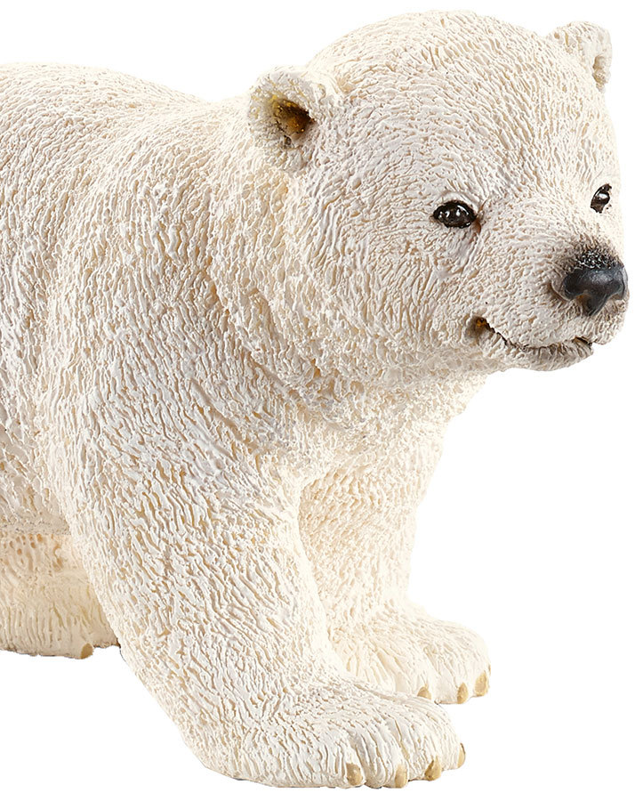 schleich® 14708 Wild Life – Eisbärjunges laufend