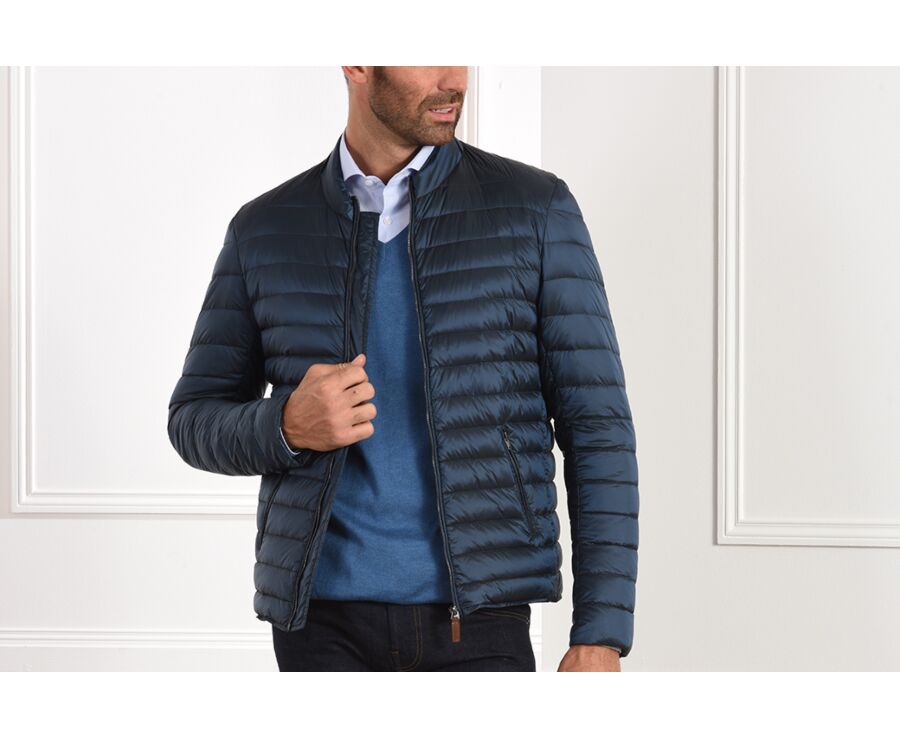 Doudoune légère hiver homme Bleu Canard - SVEN