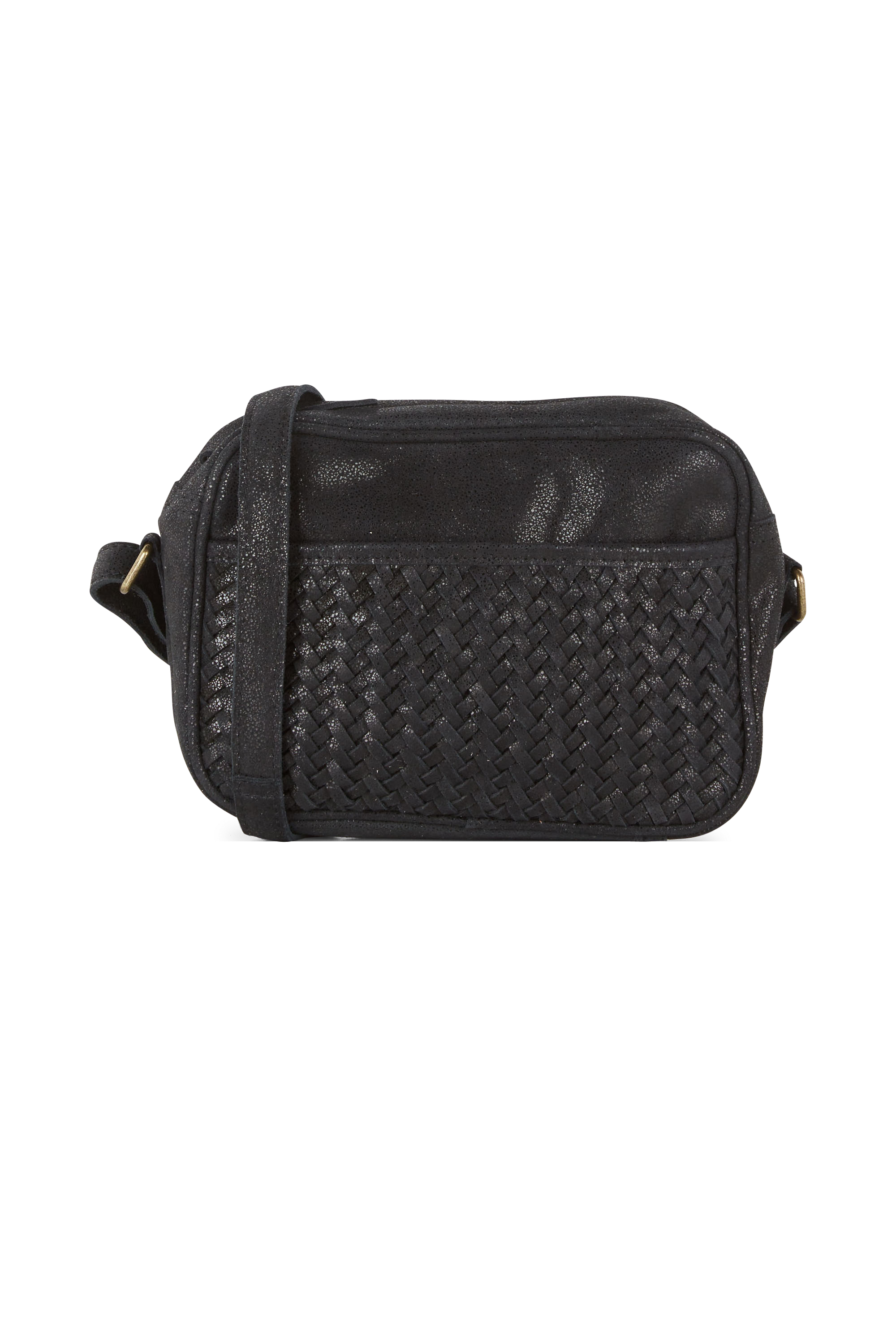 PIECES Sac bandoulière  PCHALLIE SUEDE CROSS BODY FC Noir