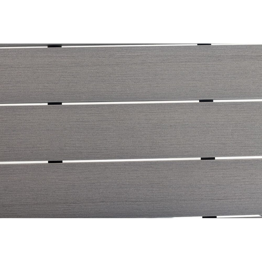 SPISEBORD SUNFUN SÖNDRUM 90X90 GRÅ/SVART