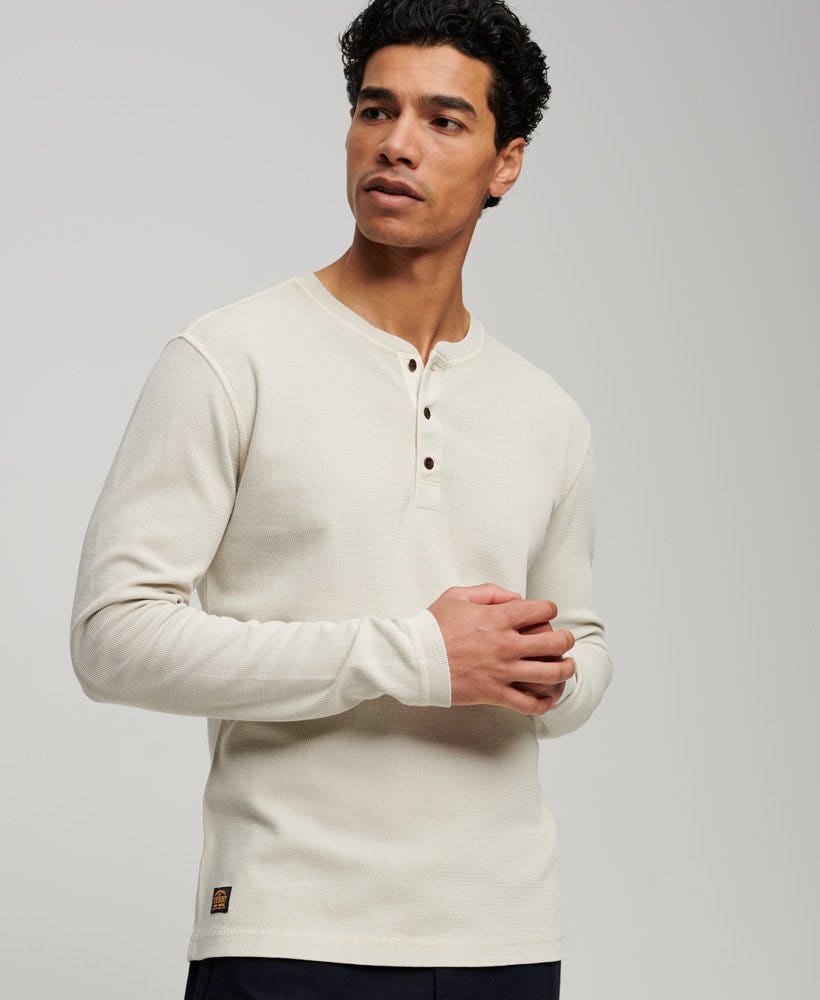 Superdry  Waffle Long Sleeve Heneley