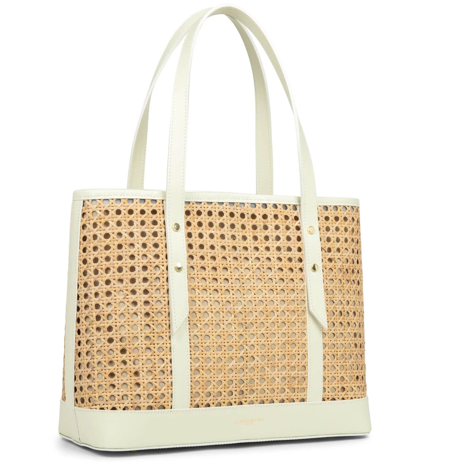 Cannage Rotin-Sac cabas épaule