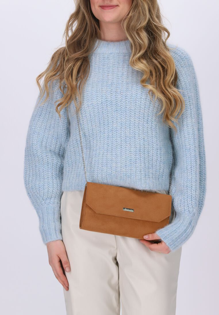 GIULIA cognac giulia clutch g.handbag