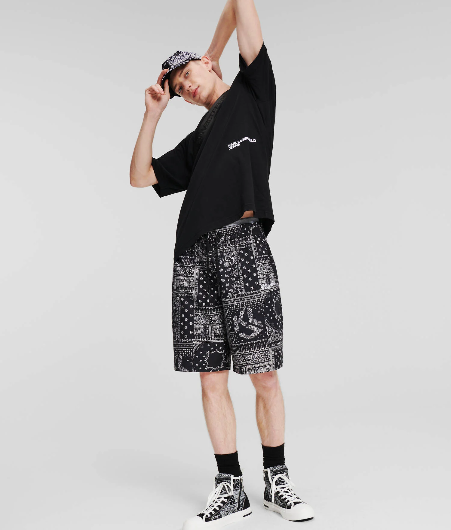 T-SHIRT KLJ IMPRIMÉ BANDANA