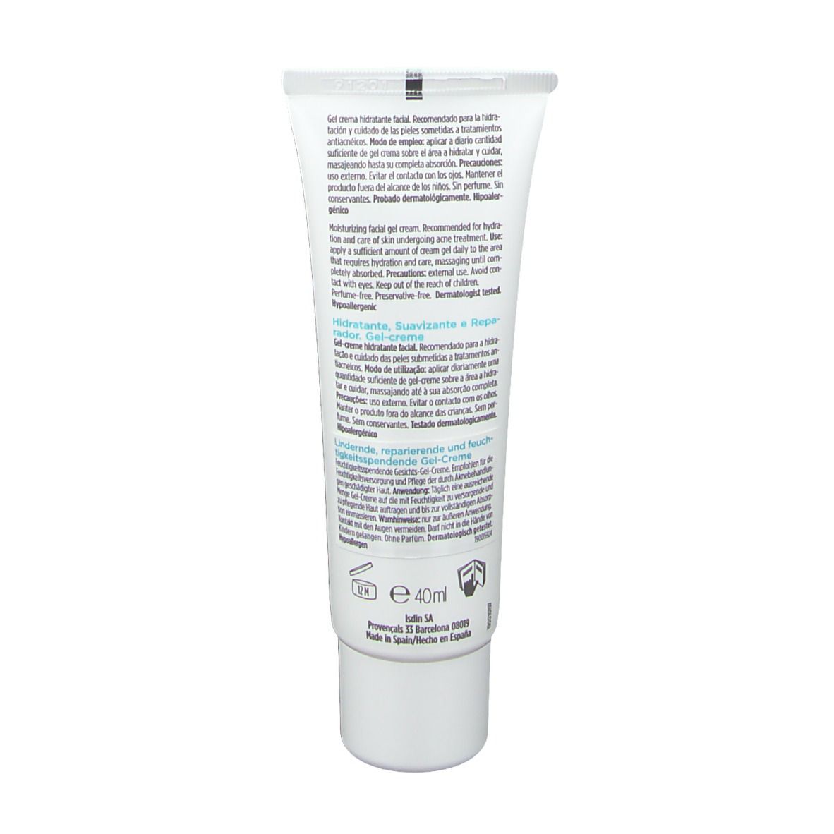 ISDIN Acniben Repair beruhigende Gesichtcreme bei Akne Behandlungen