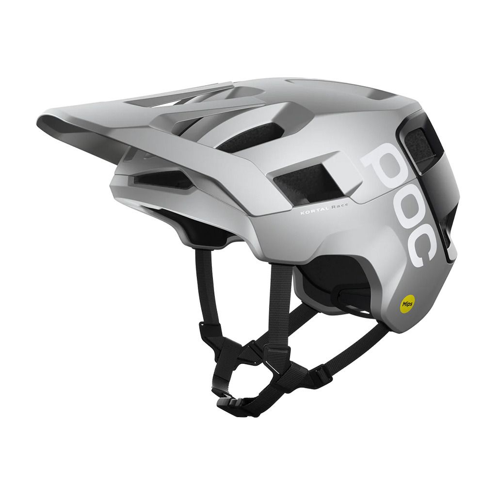 Poc KORTAL RACE MIPS - Casque VTT argentite silver/uranium black matt