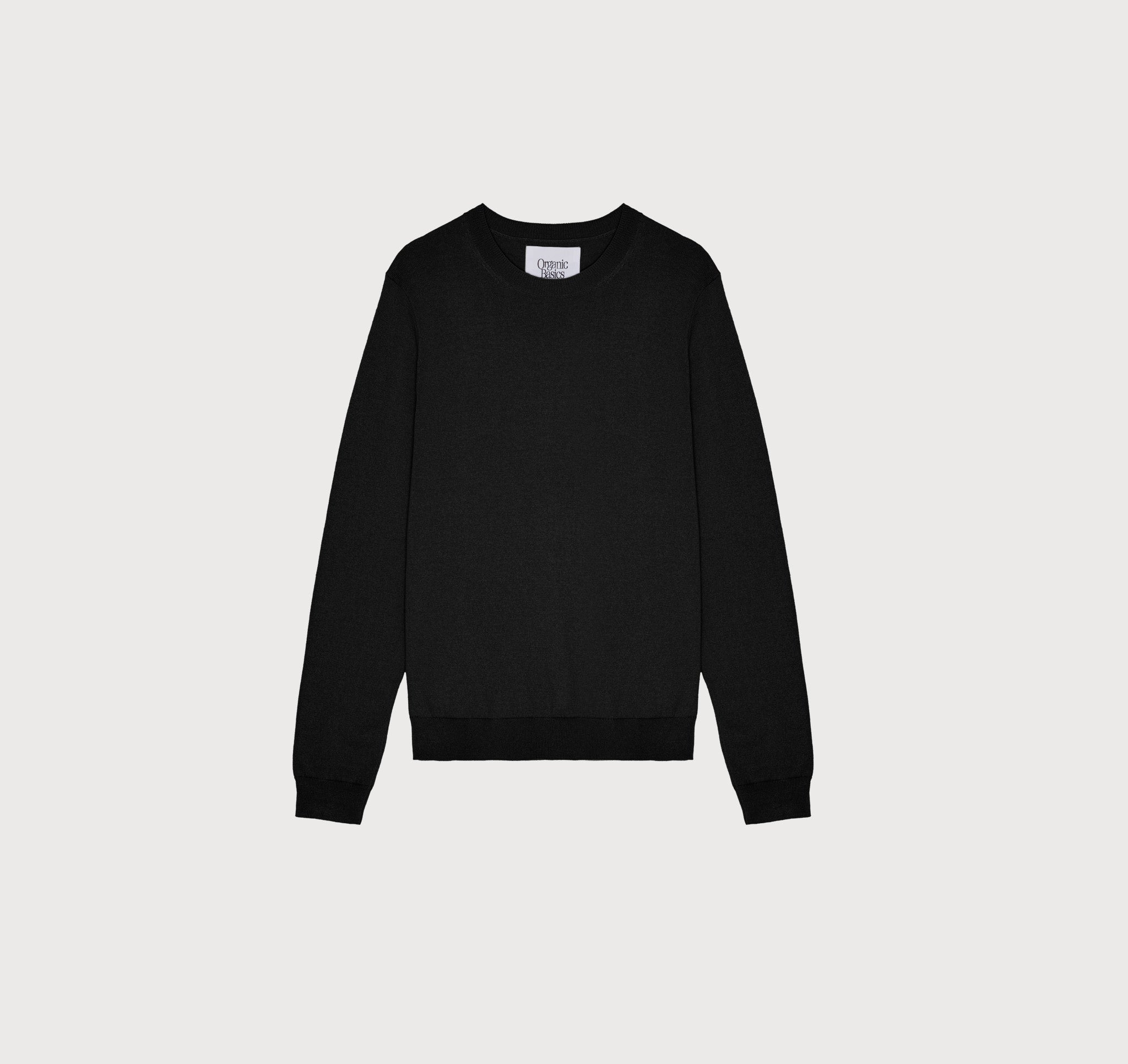COTTON<br>Soft Knit Crewneck Sweater