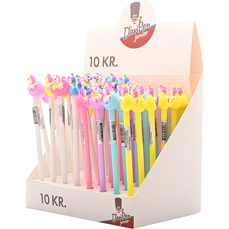 Danpen junior blyant enhjørning - flere varianter – assorteret