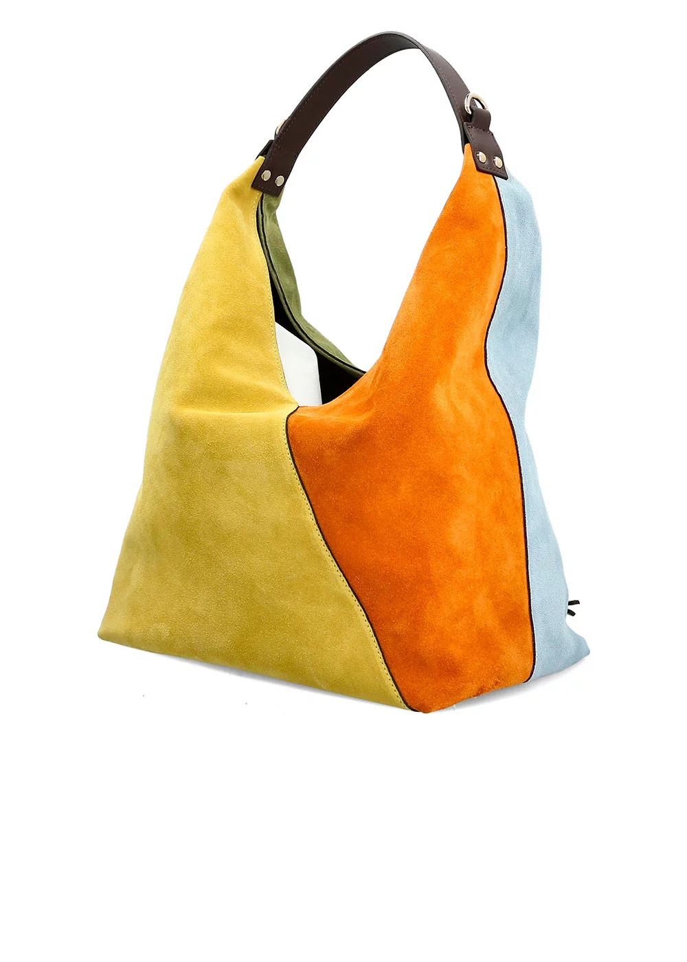 BESACE PAMPELUNE QUADRICOLORE PASTEL