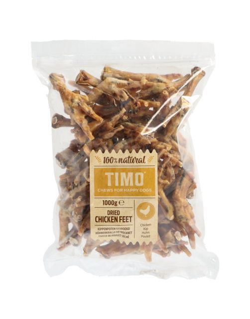 Timo Kippenpoten Gedroogd - Hondensnacks - 1 kg