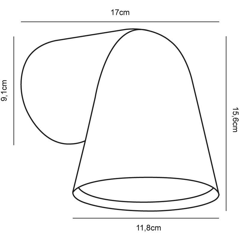 Nordlux Buitenlamp Front single wand wit