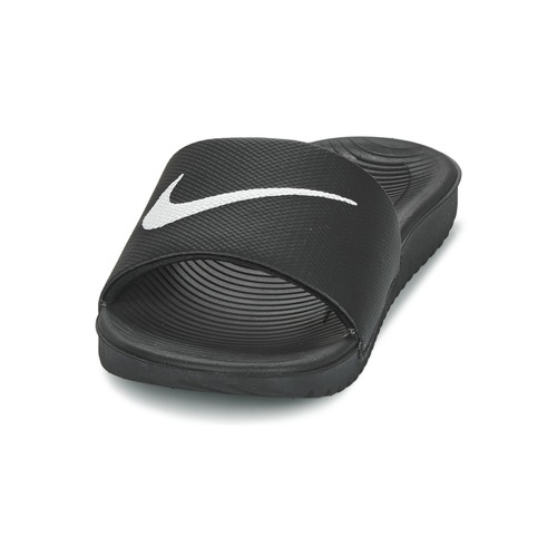 Nike - KAWA SLIDE - Noir / Blanc