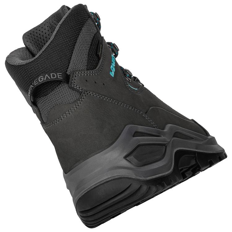 LOWA Renegade Evo Gtx Mid 321917 asphalt/trkis