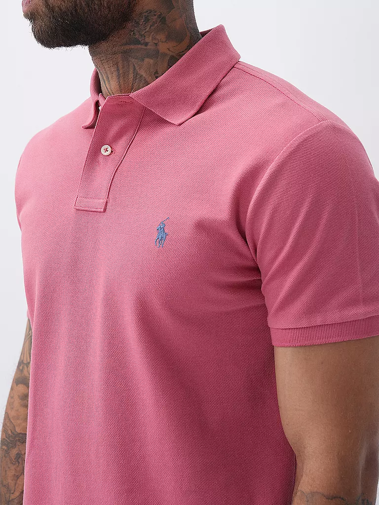 POLO RALPH LAUREN Poloshirt Custom Slim Fit rosa