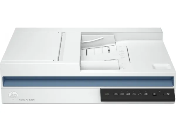 HP Scanjet Pro 2600 f1 - Dokumentscanner - CMOS / CIS - Duplex - A4/Legal - 1200 dpi x 1200 dpi - op til 25 ppm (mono) / op til 25 ppm (farve) - ADF (60 ark) - op til 1500 scanninger pr. dag - USB 2.0