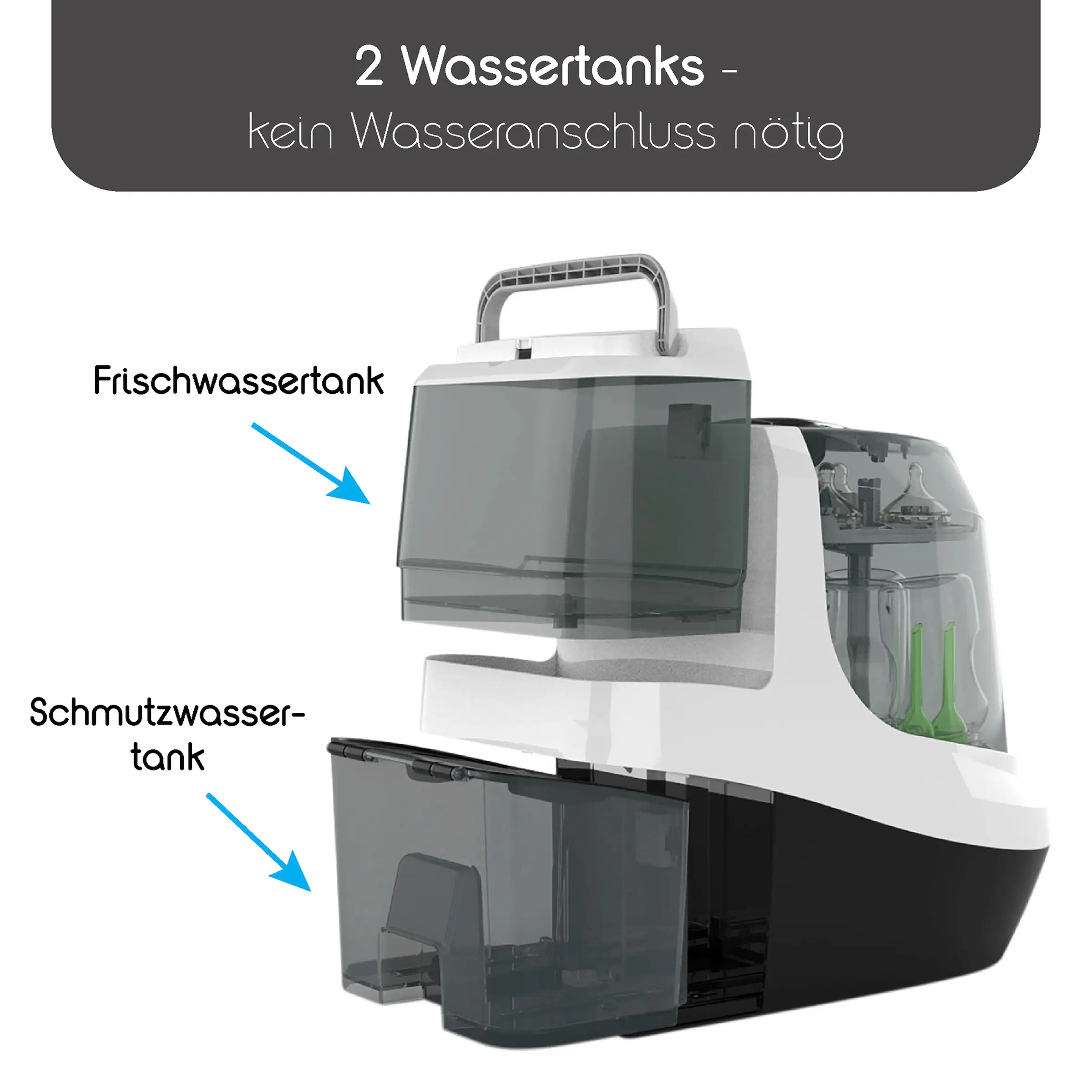 babybrezza Flaschenreiniger & Sterilisator Bottle Washer Pro