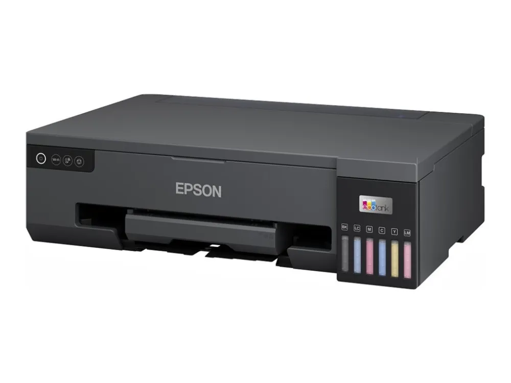 Epson EcoTank ET-18100 - Printer - farve - blækprinter - kan genopfyldes - A3 - 5760 x 1440 dpi - op til 8 spm (mono) / op til 8 spm (farve) - kapacitet: 80 ark - USB, Wi-Fi