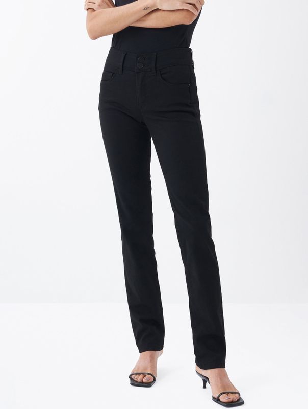Salsa Jeans 123424-000 / Push In Secret Slim True Jeans Zwart Vrouw