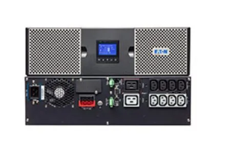 Eaton 9PX 3000i RT3U - UPS (stativ-monterbar / ekstern) - AC 200/208/220/230/240 V - 3000 Watt - 3000 VA - 1-faset - RS-232, USB - output-stikforbindelser: 10 - PFC - 3U