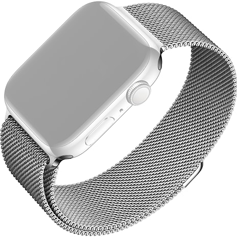 Apple watch Fixed urrem 42/44/45/49 mm - sølv