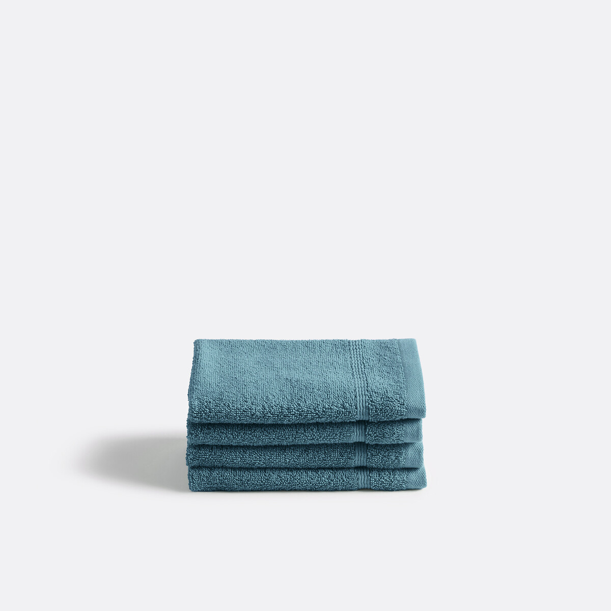 LA REDOUTE INTERIEURS<br>Conjunto de 4 toalhas de mão em tecido atoalhado 600 g/m², Zavara