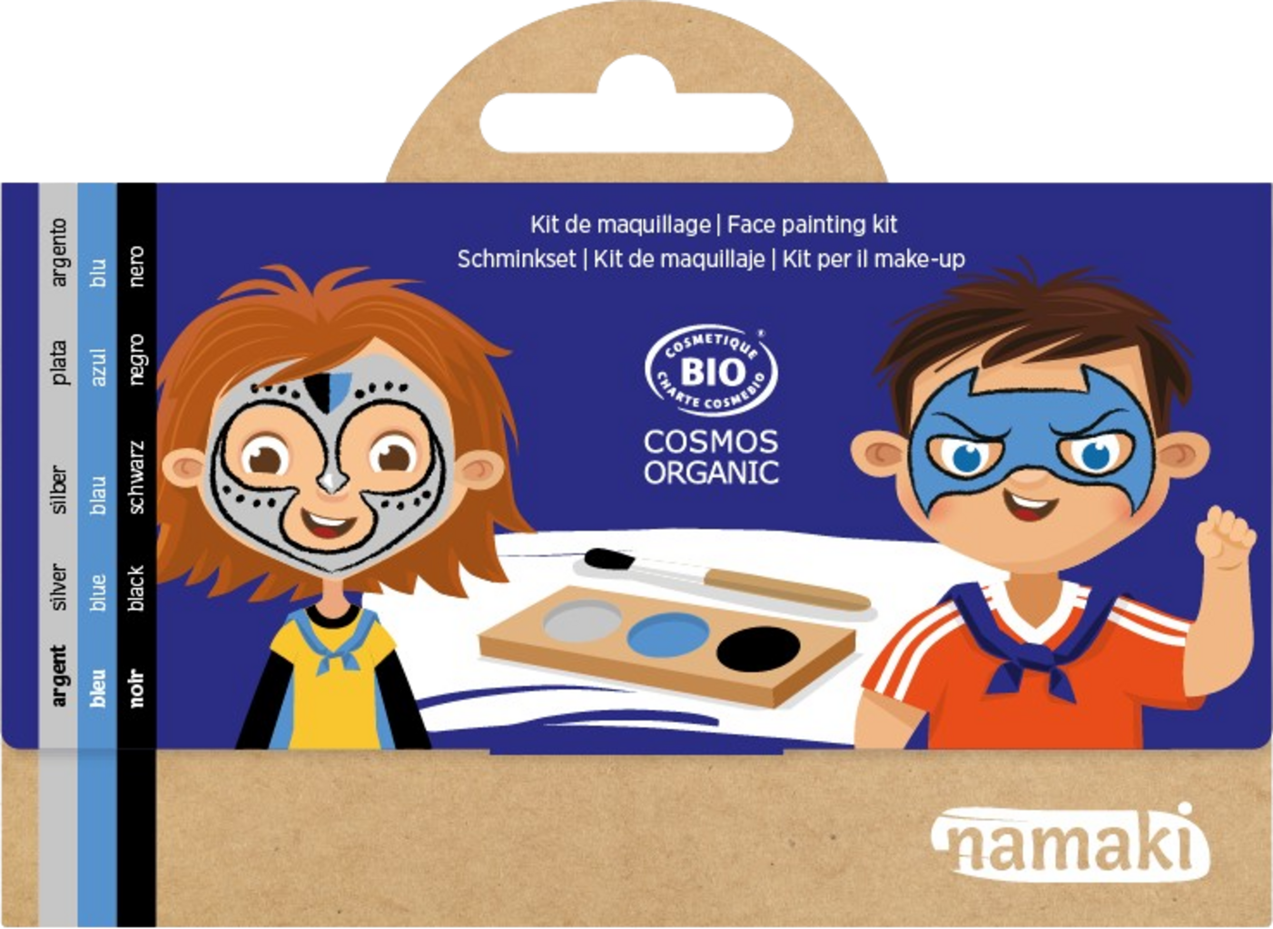 namaki  Knight & Superhero Face Painting Kit