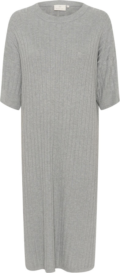 Kaffe KAlola Knit Dress Grey melange