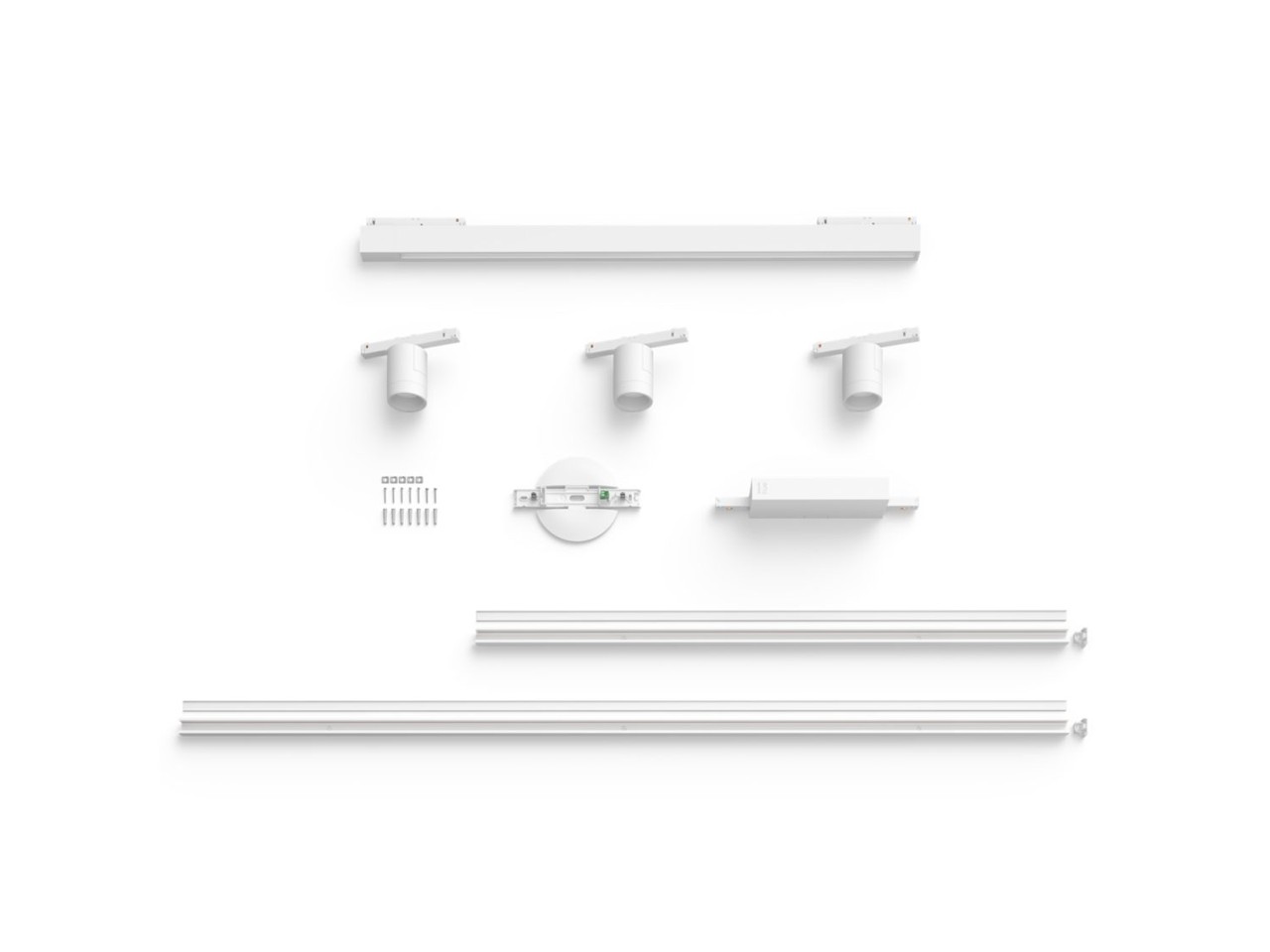 Philips Hue - Perifo straight ceiling base kit (3 spots, 1 light bar) - White