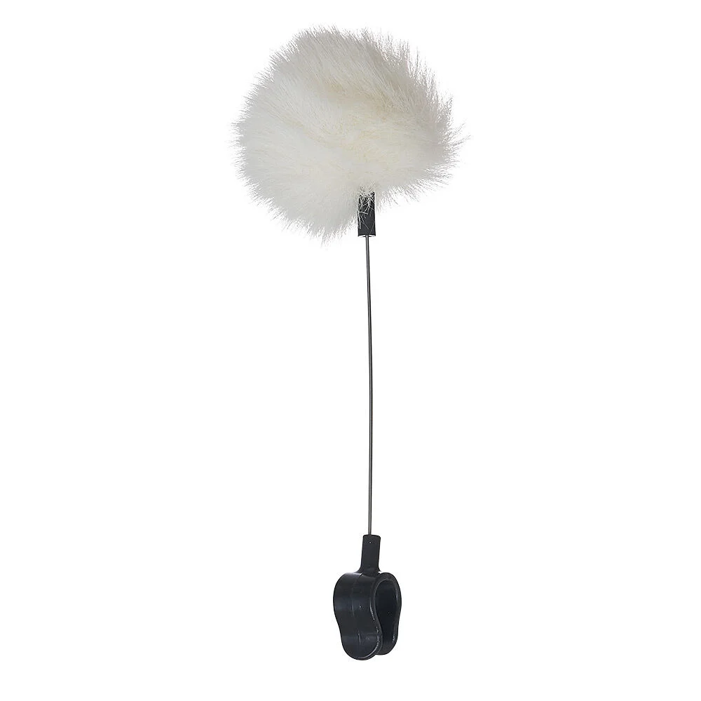 Tige pompon clip selfie pour animaux Ø4xL14cm