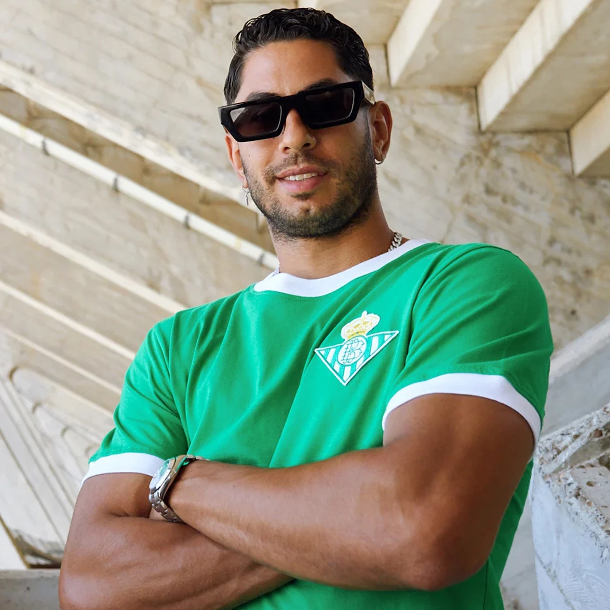 T-Shirt COPA Real Betis 1970s Away Retro