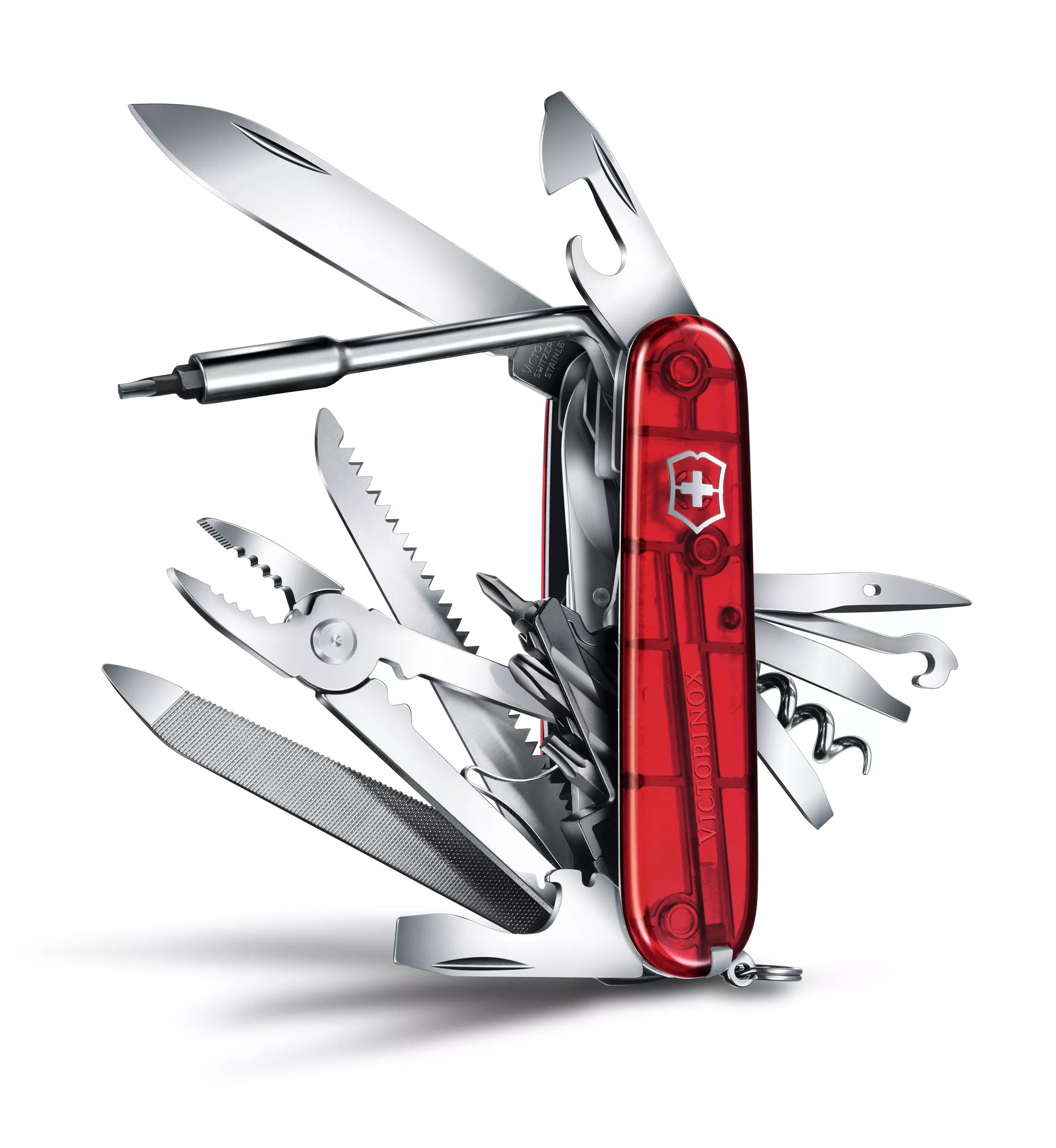 Cyber Tool L-rot transparent