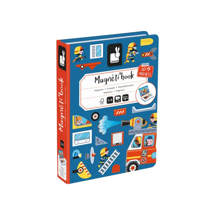 Janod Magneti'Book Pompiers