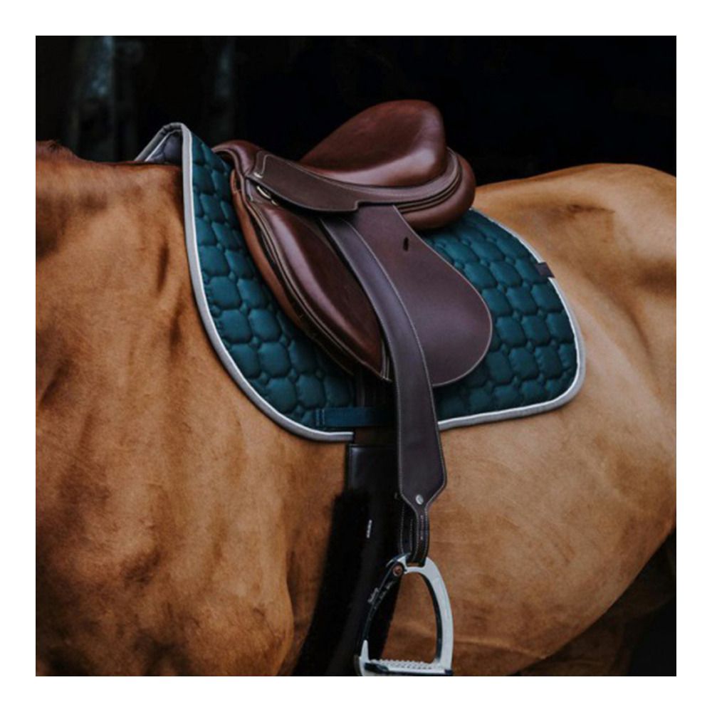 Equitheme ORION - Tapis mixte bleu canard