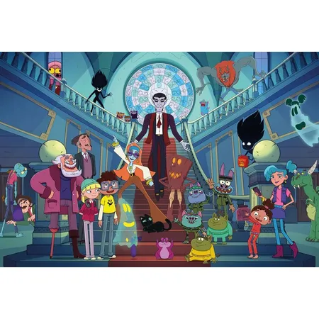 Schmidt Spiele Puzzle - Monster Loving Maniacs: Lustige Monsterparty, 150 Teile
