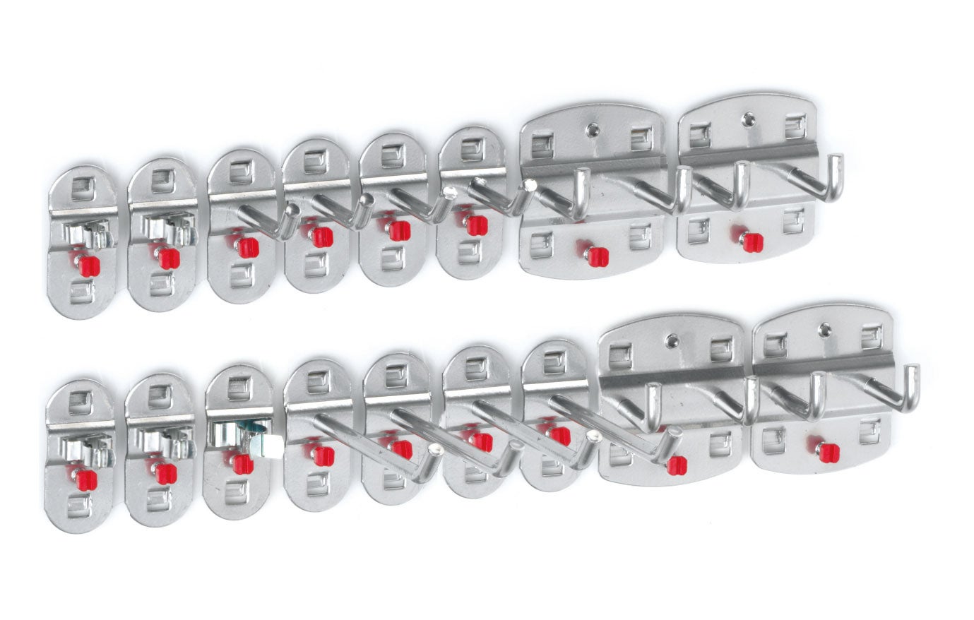 Kappes® RasterPlan gereedschapshouderset, 17-delig, aluminiumkleur