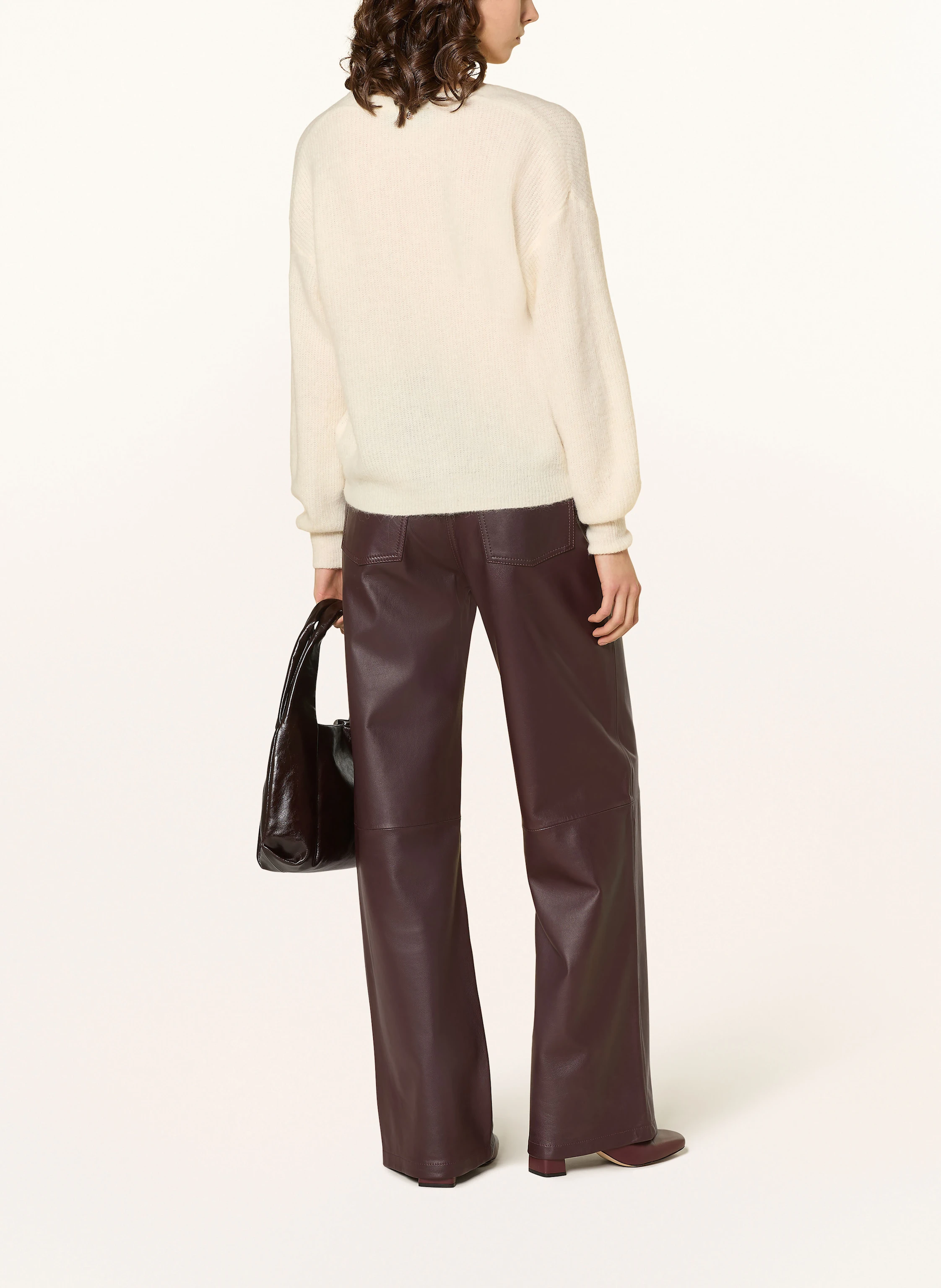 MOS MOSH Oversized-Strickjacke THORA mit Alpaka