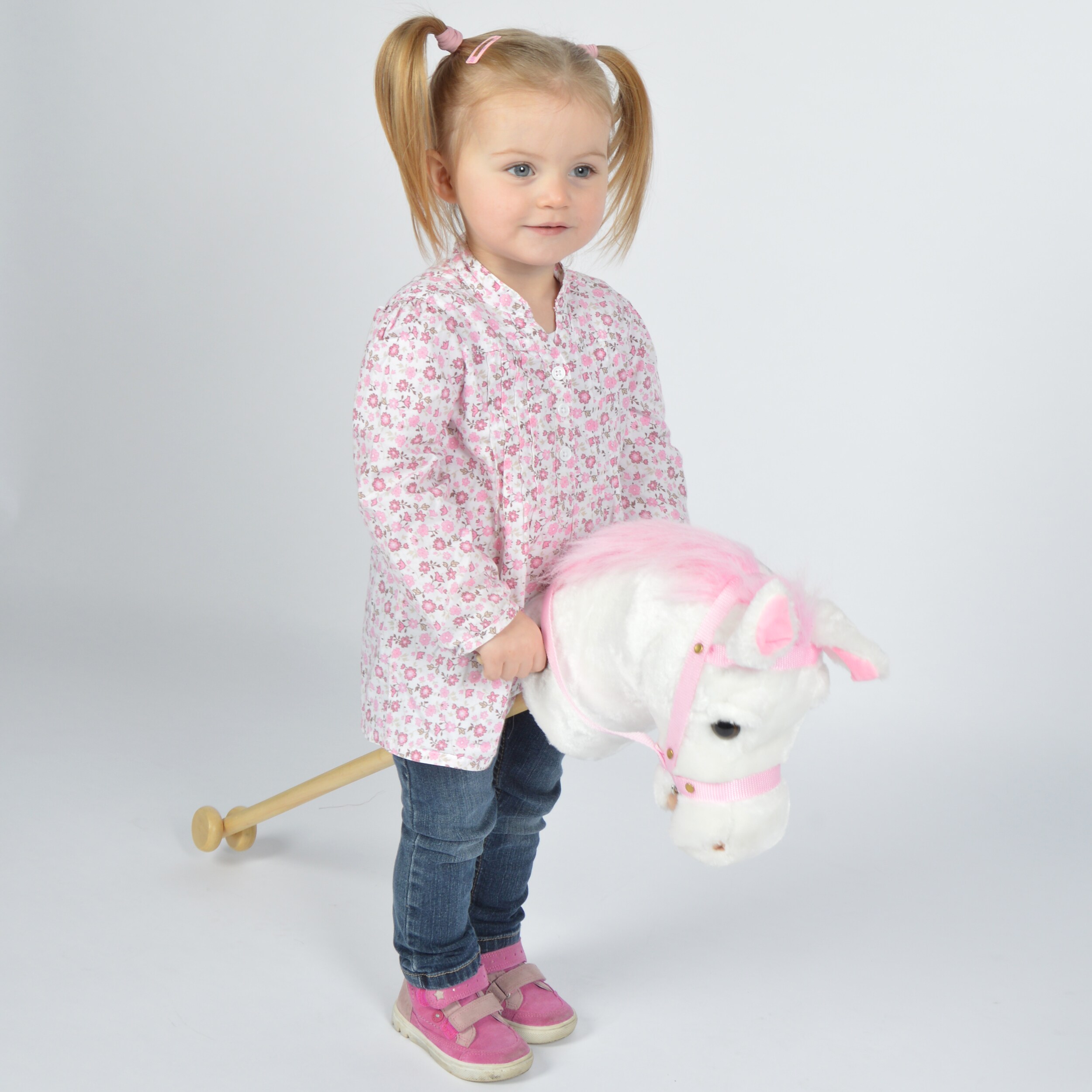 Pink Papaya Steckenpferd mit Sound Lilly