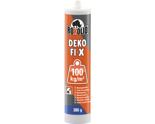 ROXOLID DEKO FI-X montagelijm 380 g
