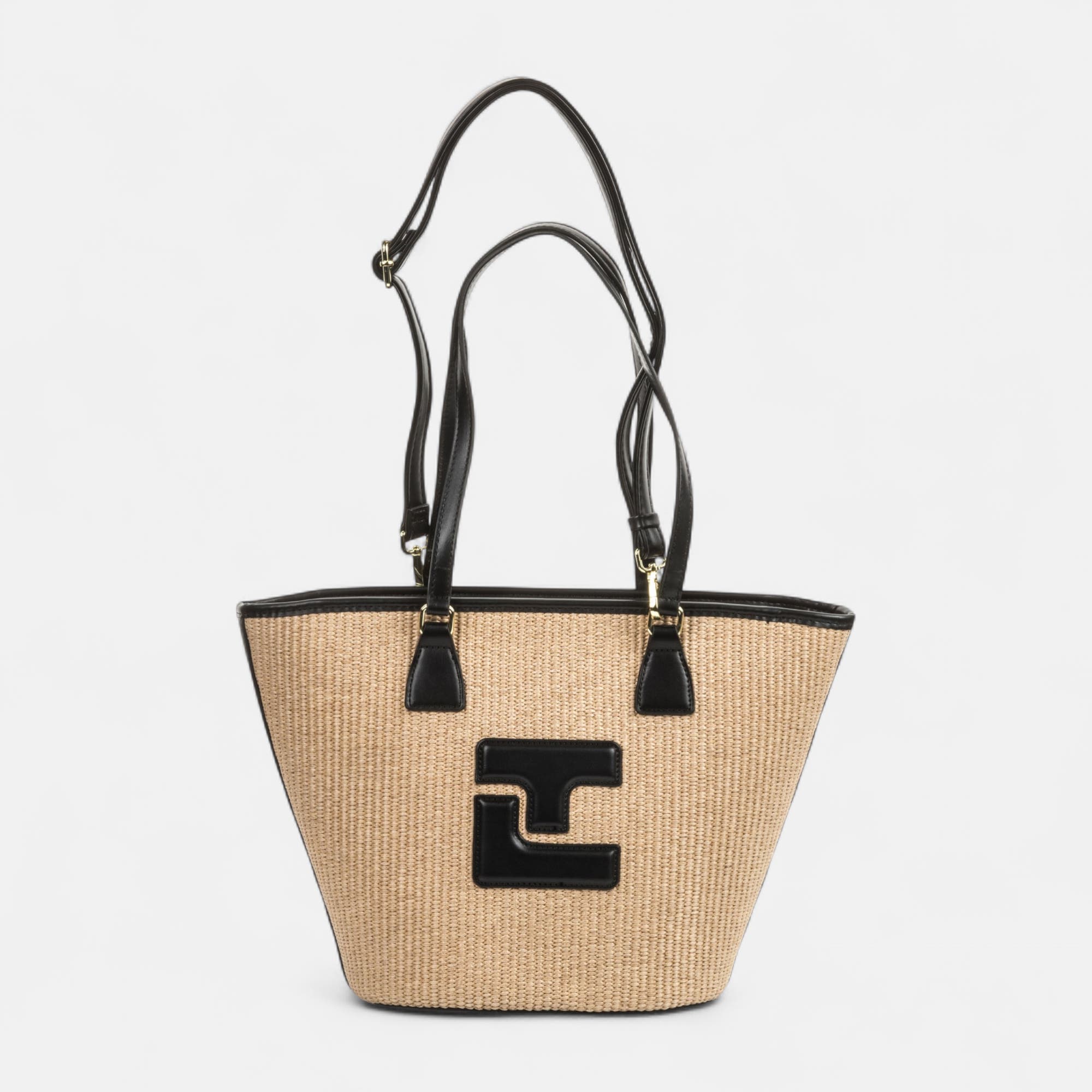 Sac de shopping beige