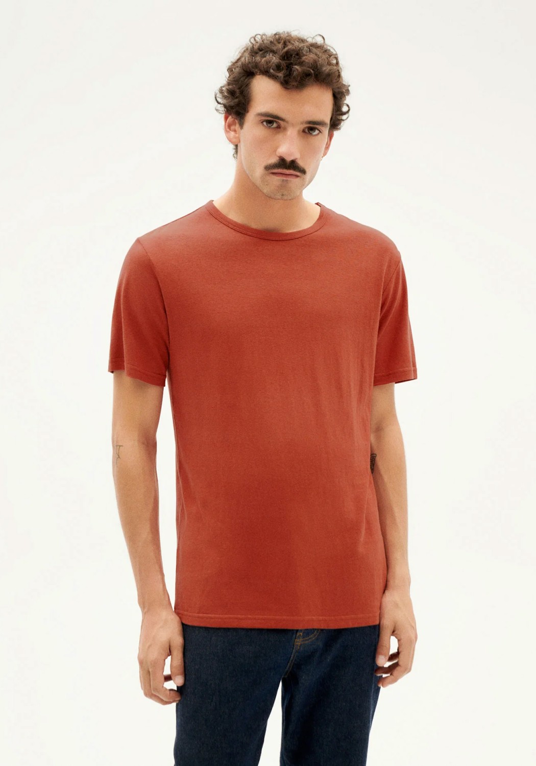 Thinking Mu T-Shirt Basic Hemp Clay Red