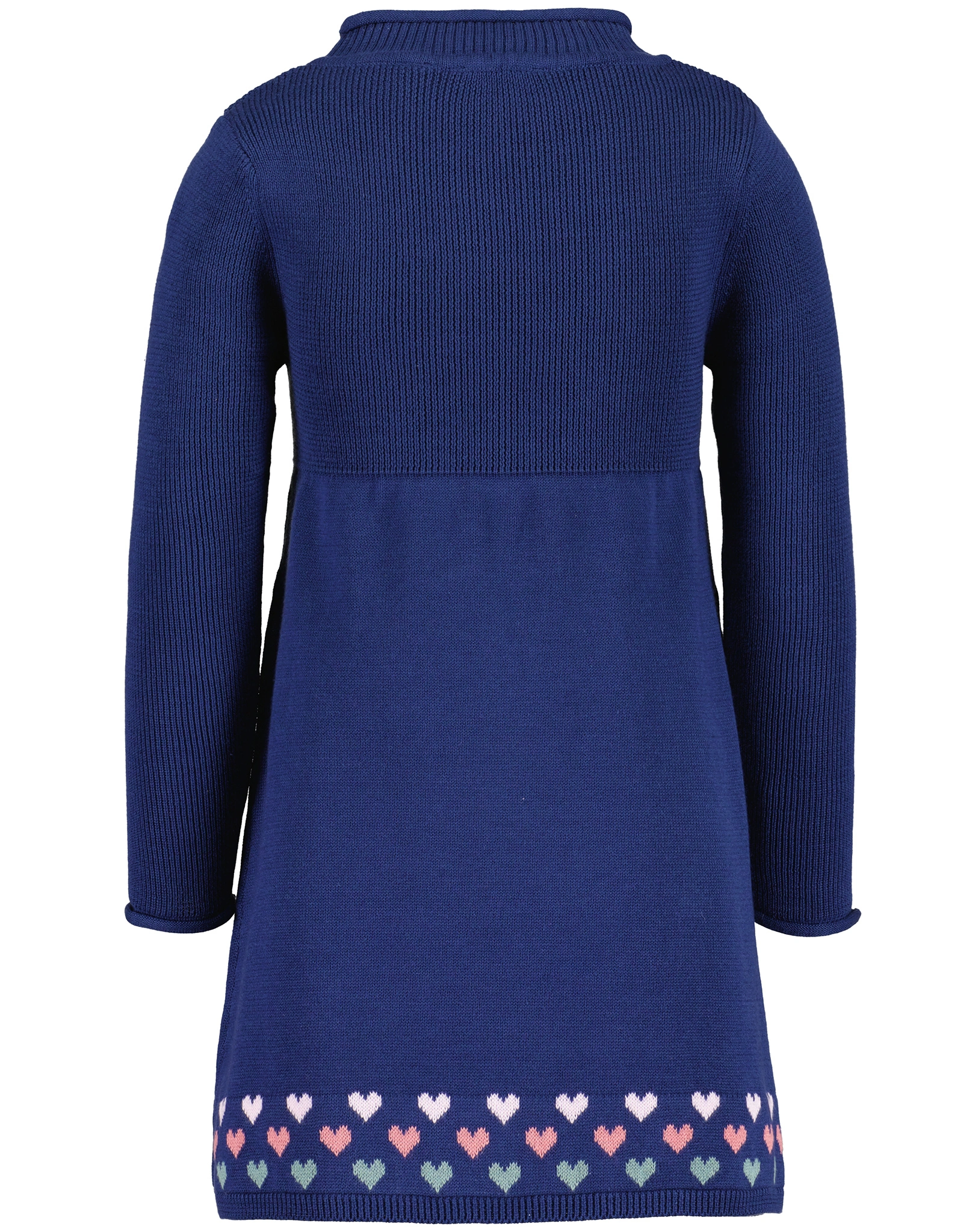 Strickkleid HERZCHEN in ultramarin