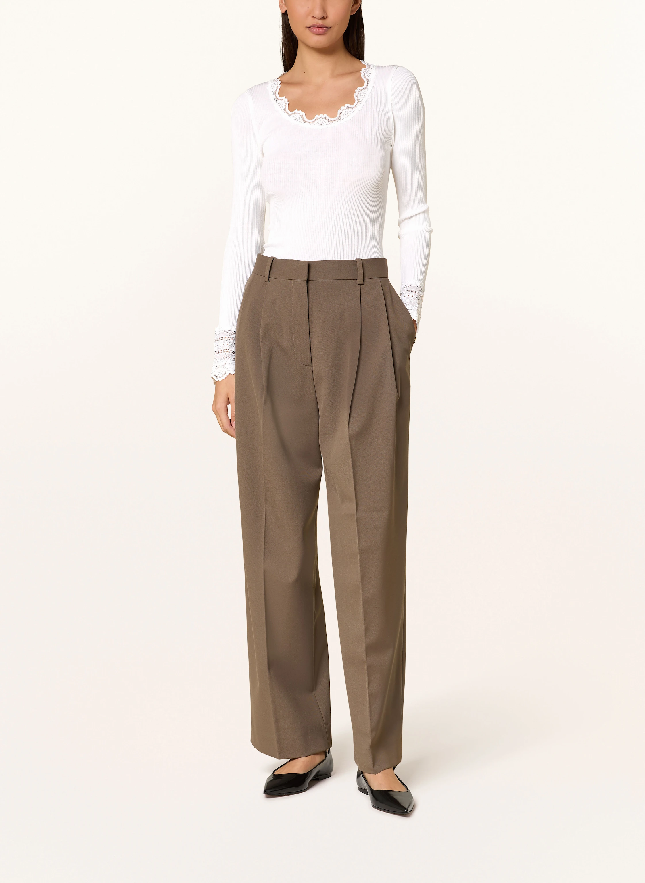 rosemunde Longsleeve aus Seide