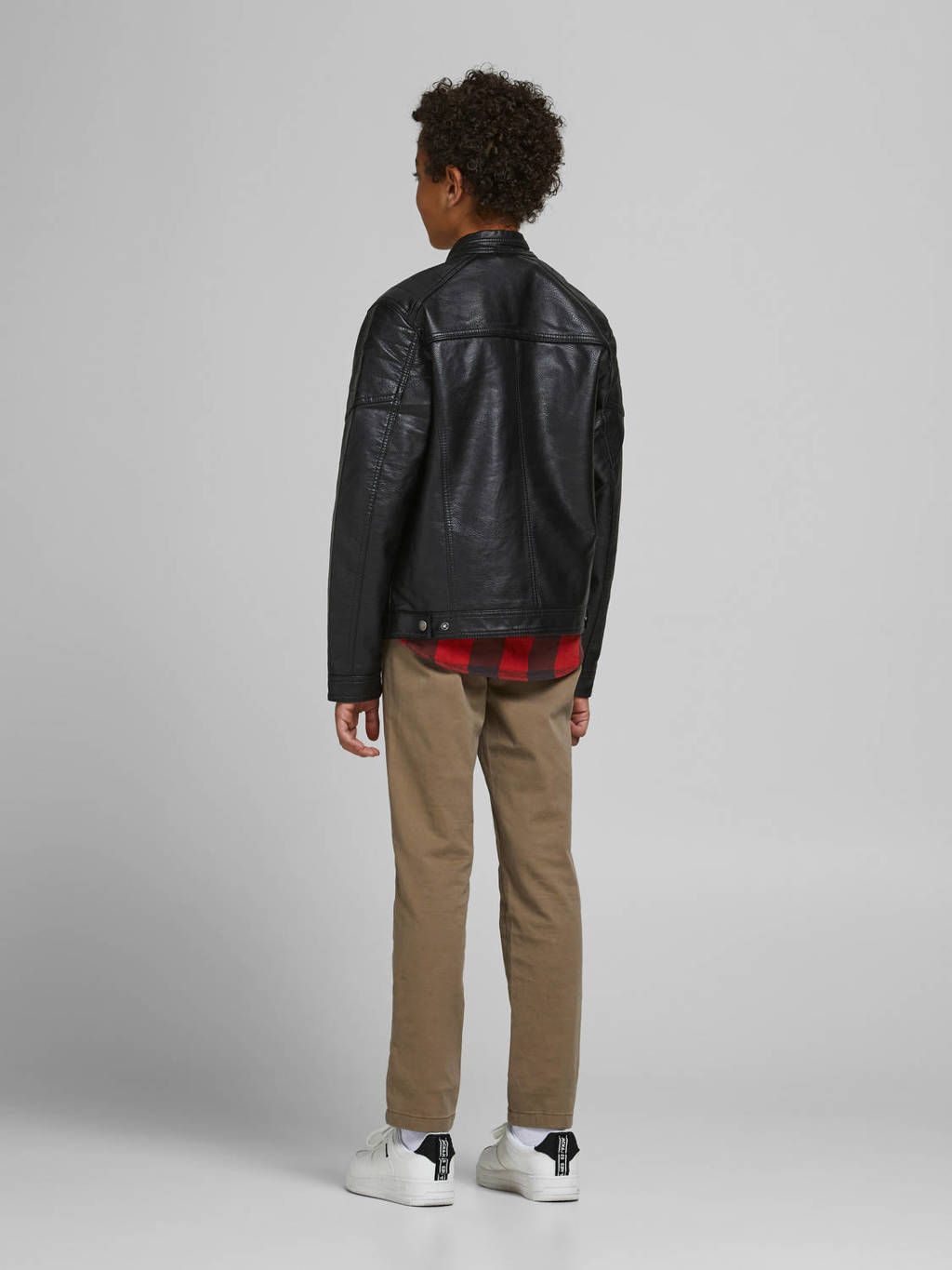 JACK & JONES jas JJEROCKY zwart
